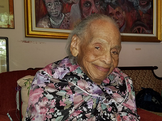 Olivia Hooker at 103